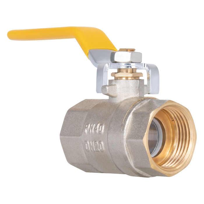 Кран кульовий SD Plus 3/4" ВР для газу (важіль) SD600G20 (SD600G20)