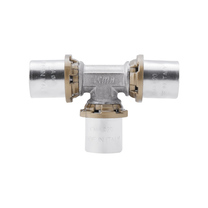 Трійник прес Icma 20х20х20 №406 (81406BQ06)