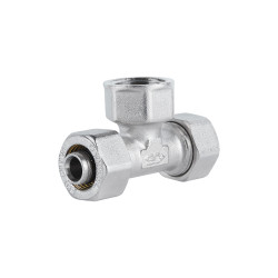 Трійник обтискний SD Plus 16х1/2"х16 ВР SD159W161516 (SD159W161516)