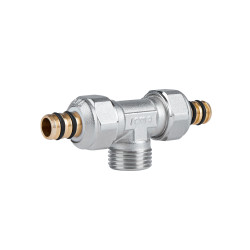 Трійник обжимний Icma 16х1/2"х16 ЗР №537 (81537ADGH06)