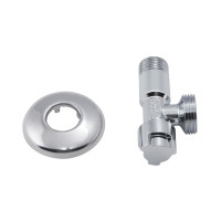Кран приладовий буксовий Icma 1/2" х3/4" кутовий №519 (90519AE07)