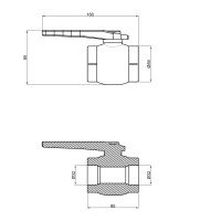 Кран кульовий PPR Thermo Alliance 32 (DSW116)