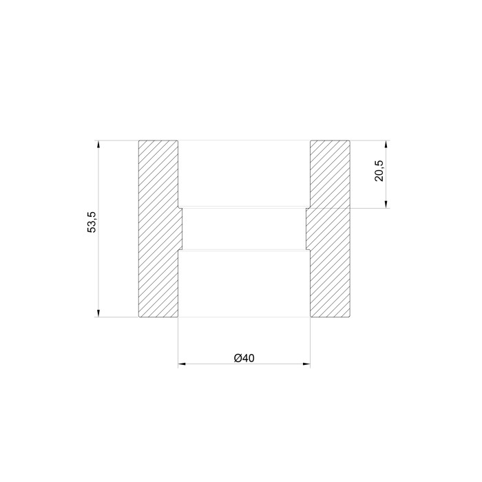 Муфта PPR Thermo Alliance 40 (DSB004)