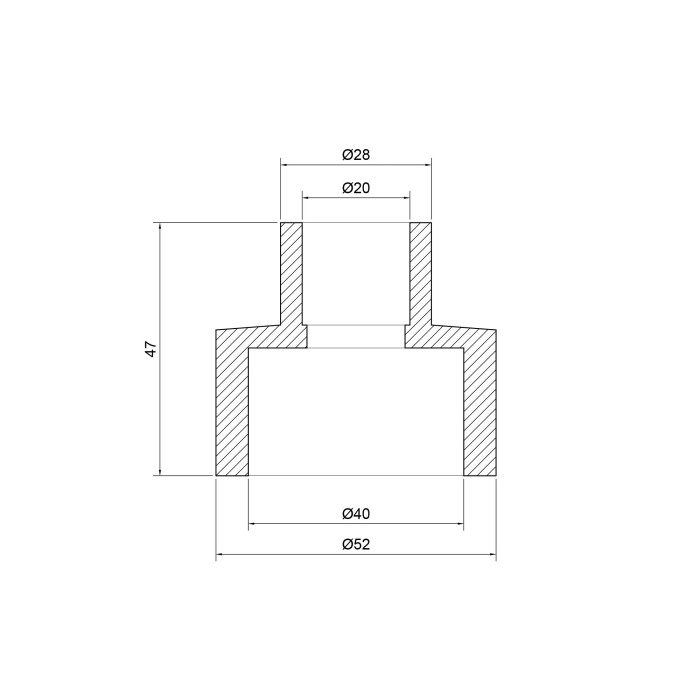 Муфта PPR Thermo Alliance 40х20 (DSB104)