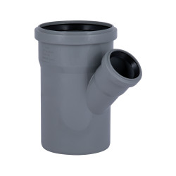 Трійник PPR каналізаційний TA Sewage 110х50х110, 45° (TASTRPP4511050)
