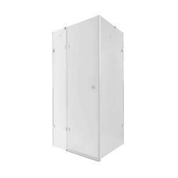 Душова кабіна Qtap Capricorn CRM1018RC6 100х80 см, скло Clear 6 мм, CalcLess, без піддона (CAPCRM1018RC6)