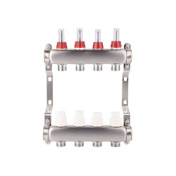 Колектор з витратомірами SD Plus 1" 8 виходів SD0048 (SD0048)