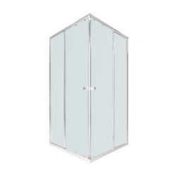 Душова кабіна Qtap Pisces CRM109-11SP5 90-105x90-105 см, скло Pear 5 мм без піддона (PISCRM10911SP5)