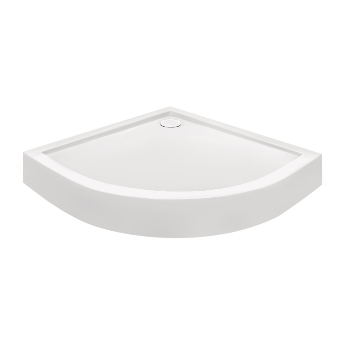 Душовий піддон Qtap Robin 301112 100x100x12 см + сифон (ROBIN301112)
