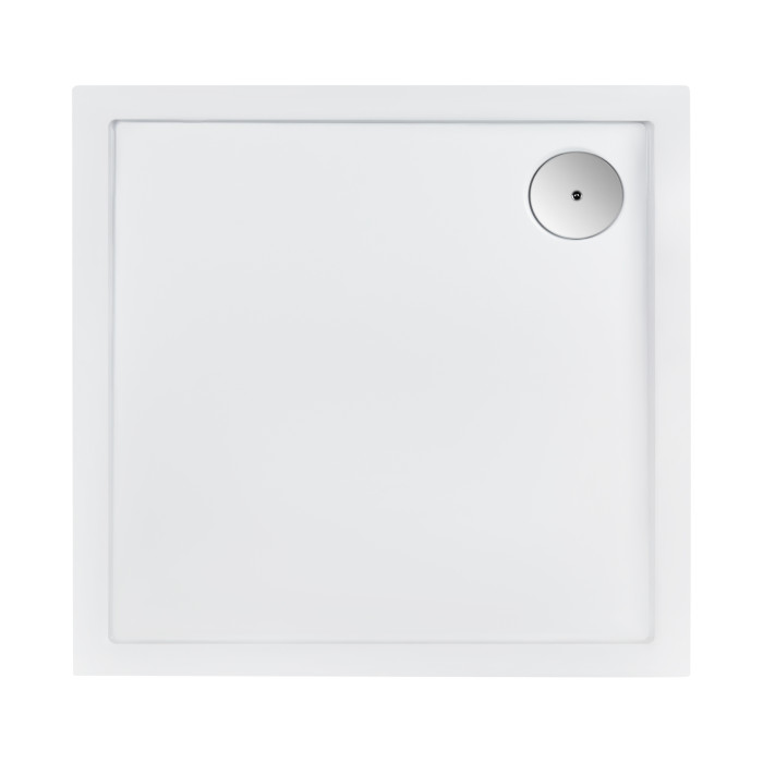Душовий піддон Qtap Tern 309912C 90x90x12 см + сифон (TERN309912C)