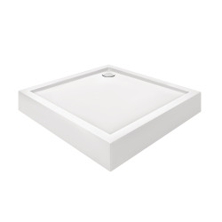 Душовий піддон Qtap Tern 301112 100x100x12 см + сифон (TERN301112)