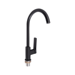 Змішувач для кухні Qtap Slavonice QTSLA9042103UB Black Matt (QTSLA9042103UB)