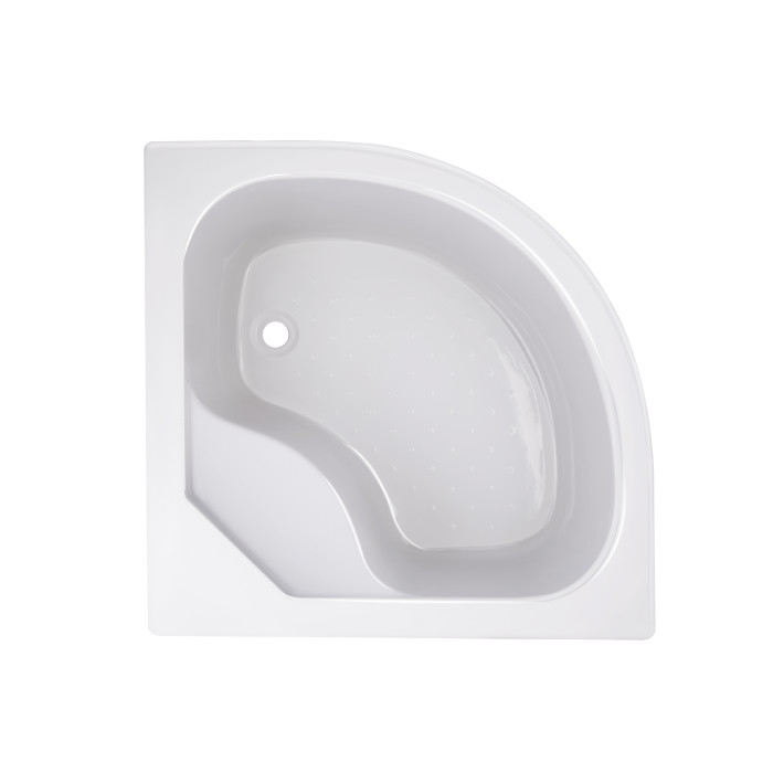 Душовий піддон Lidz KAPIELKA ST80x80x41 см з панеллю (LKAST808041)