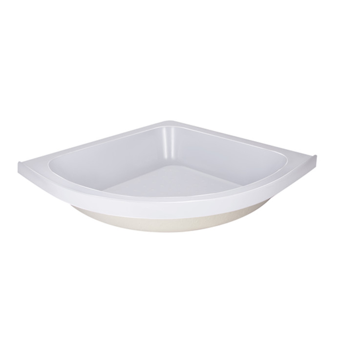 Душовий піддон Lidz KAPIELKA ST80x80x26 з панеллю (LKAST808026)