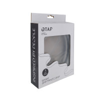 Шланг для ручного душу Qtap Hadice 1600 мм прямоугольний QTHADPVCSQ160B Black Matt (QTHADPVCSQ160B)