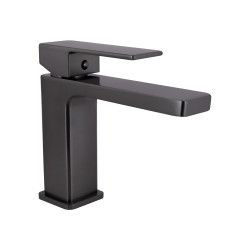 Змішувач для раковини Qtap Gemini QTGEM270GMB45676 Gunmetal Black PVD (QTGEM270GMB45676)