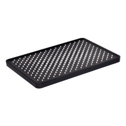 Лійка для верхнього душу Qtap Hlavova 280x190 мм прямокутна QTHLA107BLM45947 Black Matt (QTHLA107BLM45947)