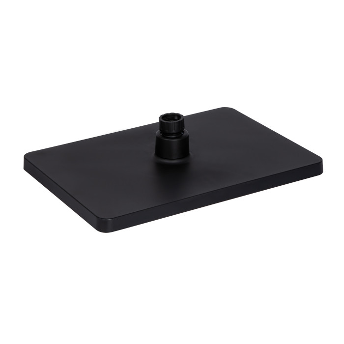 Лійка для верхнього душу Qtap Hlavova 280x190 мм прямокутна QTHLA107BLM45947 Black Matt (QTHLA107BLM45947)