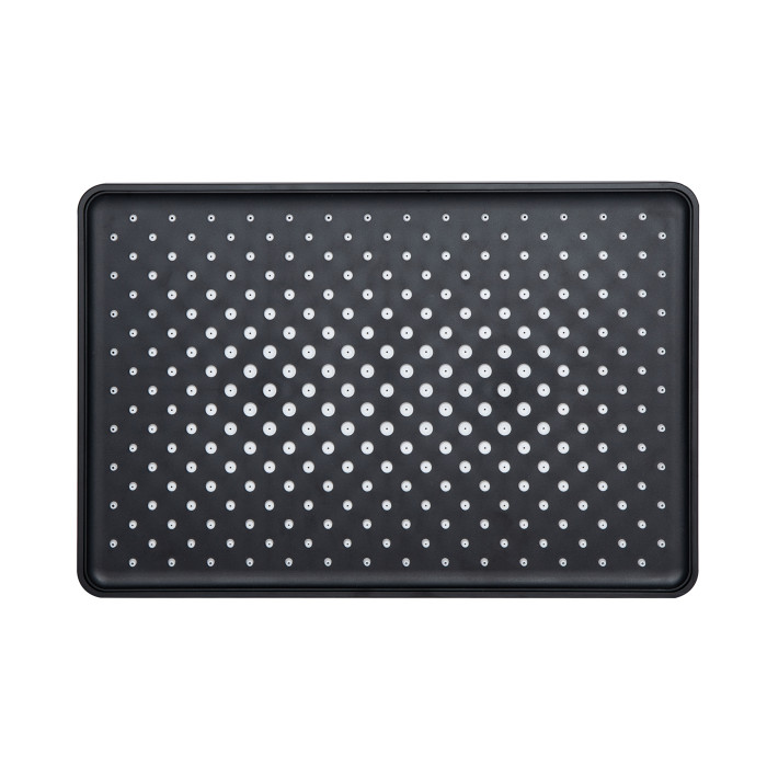 Лійка для верхнього душу Qtap Hlavova 280x190 мм прямокутна QTHLA107BLM45947 Black Matt (QTHLA107BLM45947)