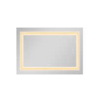 Дзеркало Qtap Cardinal 1200х800 з LED-підсвічуванням Touch, з антизапотіванням, з димером, рег. темп. кольору (3000-6500K) QT0478C12080 (QT0478C12080)