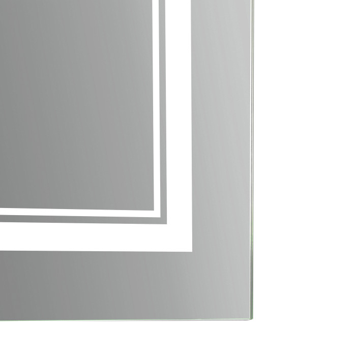 Дзеркало Qtap Cardinal 1200х800 з LED-підсвічуванням Touch, з антизапотіванням, з димером, рег. темп. кольору (3000-6500K) QT0478C12080 (QT0478C12080)