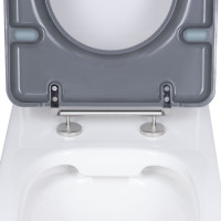 Унітаз підлоговий Qtap Freedom інклюзивний Rimless безобідковий з сидінням Soft-close WHITE QT22226098W (QT22226098W)