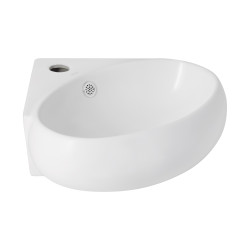 Раковина Qtap Leo 380x360x130 White QT11115010WN (QT11115010WN)