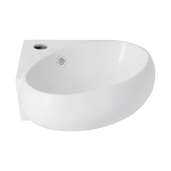 Раковина Qtap Leo 380x360x130 White QT11115010WN (QT11115010WN)