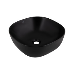 Раковина-чаша Qtap Kolibri 400x400x140 Matt black QT10112144MBMBN (QT10112144MBMBN)