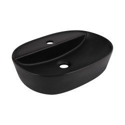 Раковина-чаша Qtap Scorpio 500x380x120 Matt black QT146533MB (QT146533MB)