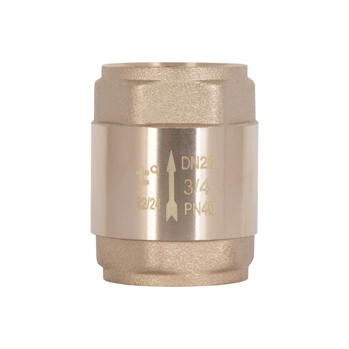 Зворотний клапан Thermo Alliance Base 3/4"ВВ Slim із латунним штоком TAB240W20S (TAB240W20S)