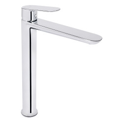 Змішувач для раковини Qtap Evia високий QTEVI269CRM47577 Chrome (QTEVI269CRM47577)