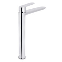 Змішувач для раковини Qtap Evia високий QTEVI269CRM47577 Chrome (QTEVI269CRM47577)