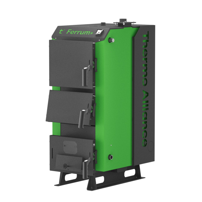 Котел твердопаливний сталевий Thermo Alliance Ferrum Plus V 5.0 FSF+ 26 (FP26V50)
