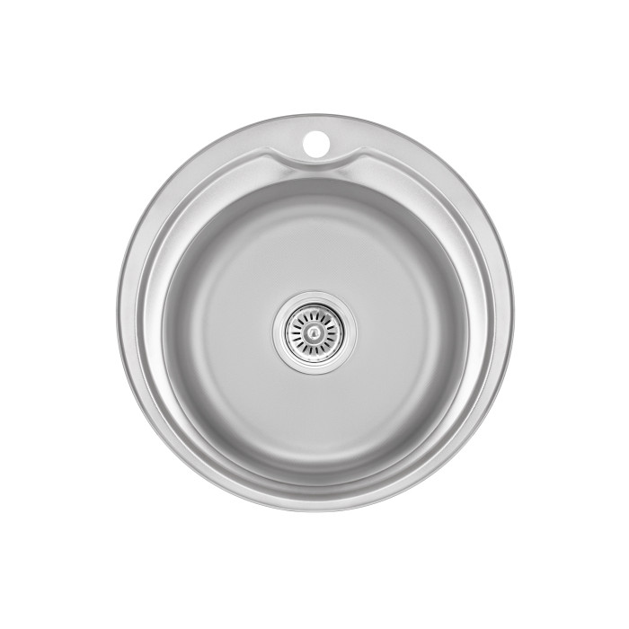 Кухонна мийка Brinex 510-D 0,8 мм Micro Decor (BRIN510MDEC08) (BRIN510MDEC08)