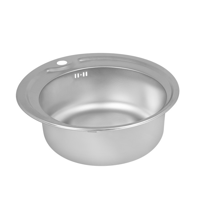 Кухонна мийка Brinex 510-D 0,8 мм Micro Decor (BRIN510MDEC08) (BRIN510MDEC08)