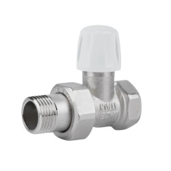 Кран радіаторний Icma 1/2" прямий без ручки №815 (82815AD06)