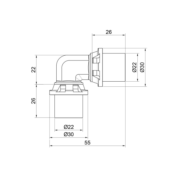 Уголок пресс Icma 20 №403 (81403BQ06)