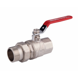Кран кульовий "Американка" SD Forte 1" 1/4 прямий SF220W32 (SF220W32)