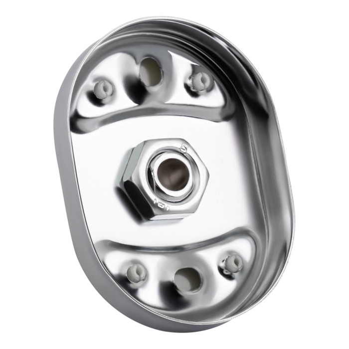 Полка універсальна Lidz Oreo 0902 скляна (52*16 см) LDORE0902CRM22179 Chrome (LDORE0902CRM22179)