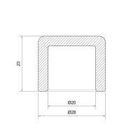 Заглушка PPR Thermo Alliance 20 (DSD001)