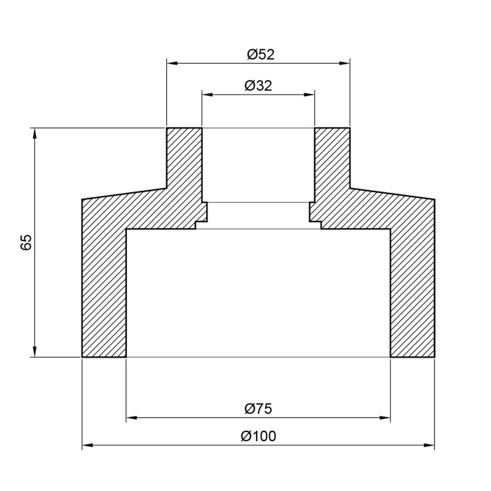 Муфта PPR Thermo Alliance 75х32 (DSB116)