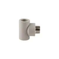 Трійник PPR Thermo Alliance 25х3/4"х25 ЗР (DSC3035)