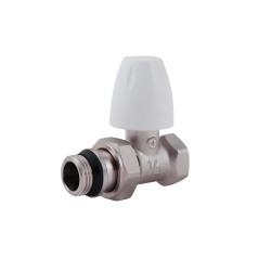 Кран радіаторний SD Plus 1/2" ВЗ з антипротіканням прямий SD226W15 (SD226W15)