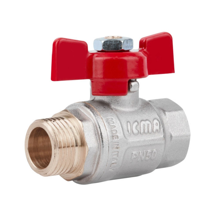 Кран шаровой Icma 1/2" прямой №351 (87351AD11)