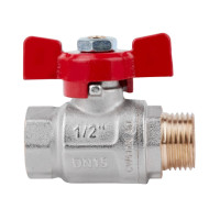 Кран шаровой Icma 1/2" прямой №351 (87351AD11)