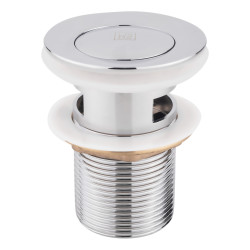 Донний клапан Lidz Tani 004 нажимний 1 1/4" з переливом LDTAN004CRM32527 Chrome (LDTAN004CRM32527)