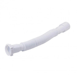 Гнучка труба Lidz (WHI) 60 01 G002 00 з накидною гайкою 1 1/2" довжина 600 мм (LIDZWHI6001G00200)