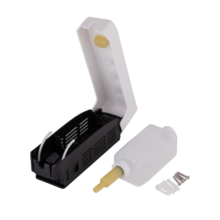 Диспенсер для мила Qtap Pohodli DM350WP1 White (Pobut) (DM350WP1)