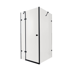Душова кабіна Qtap Capricorn BLA1099SC6 90x90 см, скло Clear 6 мм, покриття CalcLess без піддона (CAPBLA1099SC6)